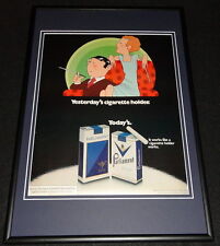1972 Parliament Cigarettes Framed 12x18 ORIGINAL Advertisement picture
