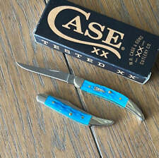 Case XX Sky Blue Bone Crandall Jigged Small Texas Toothpick picture