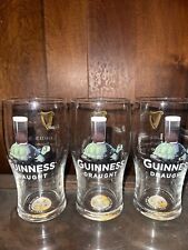 GUINNESS Draught Special Edition Turtle Moon Face Pint Beer Glass Loons 2017 picture