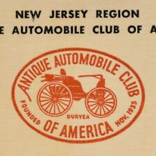 1957 Antique Automobile Club Of America AACA Membership Member Card New Jersey picture