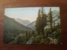 VINTAGE On the trail to Horse Shoe Basin Cascades WA Color Postcard UNUSED picture