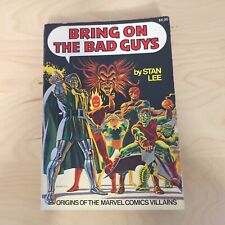 Bring On The Bad Guys By Stan Lee Comic Book 1976 Marvel Comics Paperback 1st Pr picture