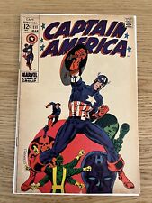 Captain America 111 Marvel 1969 Jim Steranko GD/VG 3.0-4.0 Silver Age Comic picture