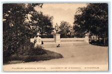 c1910s Pillsbury Memorial Statue University Minneapolis Minnesota MN Postcard picture