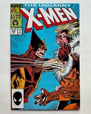 Uncanny X-Men #222 Wolverine vs Sabretooth Classic Cover Marvel Comics NM picture