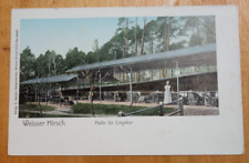 Hall for Couch cure, Weisser Hirsch, Germany undivided postcard picture