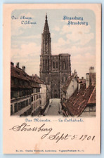 Das Elsass l'Alsace STRASBOURG France UDB 1901 Postcard picture