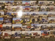 CAT Scale SuperTruck Limited Edition Series 18 Full Set 60 Cards semi truck picture