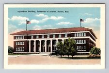 Tucson AZ-Arizona, University of Arizona Ag Building, Antique Vintage Postcard picture