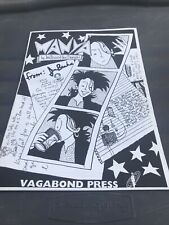 Vintage Manya comic by Jen Benka and Kris Dresen Vagabond Press 1994 Black White picture