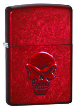 ZIPPO Candy Apple Red Doom Outdoors Windproof Lighter new in Box 21186 picture