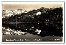 c1940s Gold Lake Lakes Basin Recreational J.H. Eastman CA RPPC Photo Postcard picture