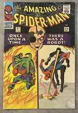 THE AMAZING SPIDER-MAN #37 JUNE 1966 *KEY* FIRST APP NORMAN OSBORN VG- picture
