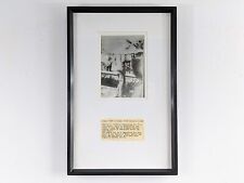 Very RARE Photograph of Charles A Lindbergh Christening 1st Lone Eagle 1927 picture