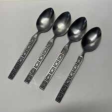 Vintage National Jealousy Place Spoon Stainless Steel Japan Mid Century Modern picture