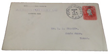 1907 ST. LOUIS SOUTHWESTERN SSW COTTON BELT TEXARKANA & GATESVILLE RPO #4 picture