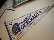 Vintage IHL Saginaw Generals Pennant BIS picture