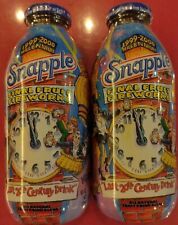 2 Snapple Final Fruit Fireworks 1999-2000 Millennium Drinks SEALED NEVER OPENED picture