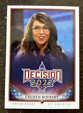 Lauren Boebert Decision 2022 Ser. 1 BASE CARD #80 U.S. Representative - Colorado picture