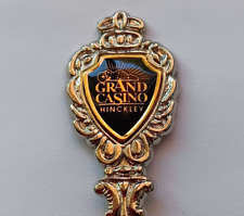 Hinckley Minnesota Grand Casino Vintage Souvenir Collector Spoon Silver Tone picture