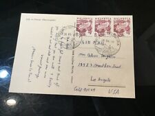 Marie-Louise von Franz Swiss Psychologist Handwritten Signed Postcard Billy Jack picture