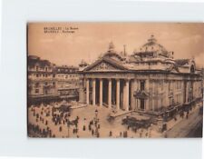 Postcard Stock Market Brussels Belgium picture