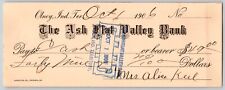 Olney, Okla. Indian Territory 1906 $49 Ash Flat Valley Bank Check - Ghost Town picture