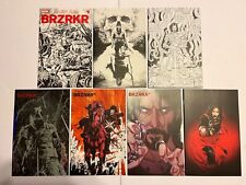 BRZRKR 1 2 3 4 9 12 of 1-12 - 2nd 3rd Print Foil 1:25 1:50 Variant Lot Poetry picture