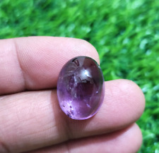 Attractive Purple Amethyst Oval Cabochon 21.90 Crt Loose Gemstone For Jewelry picture