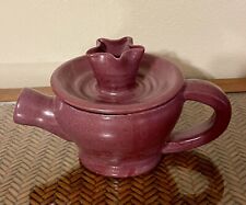 Vintage Unique Red Clay Handmade Teapot picture