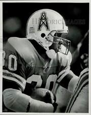 1989 Press Photo Houston Oilers football player Mike Rozier in game action picture