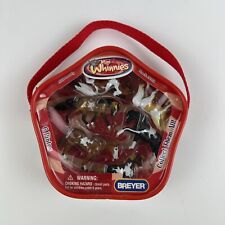 Breyer Mini Whinnies 6 Pintos In Case No 720201 Retired New picture