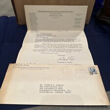 RICHARD M. NIXON - TYPED LETTER SIGNED 02/03/1967 From Law Firm With Envelope picture