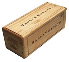 Harlan Estates Vineyard Wine Box Wood Single 750ML Oakville Napa Valley Empty picture