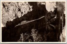 The Waterfall Meiring's Poach Sightseeing Falls Real Photo RPPC Postcard picture