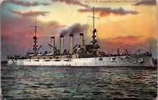Postcard U.S. Armored Cruiser Maryland picture