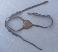 WW1 US Army Calvary McClellan Martingale w/ Brass Heart Breast Plate ~ Very Good picture