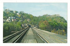 Postcard View from Center of B & O Railroad Bridge, Harpers Ferry, West Virginia picture