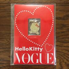 Hello Kitty VOGUE June 2008 issue special supplement Kitty charm Vintage Rare Be picture