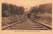 The Little Tunnel at Cumberland Gap Tennessee TN Railroad Tracks 1925 VTG PC picture
