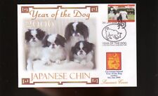 JAPANESE CHIN 2006 YEAR OF THE DOG STAMP SOUV COVER 5 picture