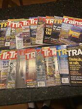 Lot Of 20 TRAINS Train/Railroad Magazine picture