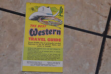 Best Western Travel Guide 1957 26 Western States + Highways picture