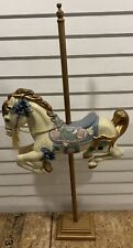 Beautiful Life Size Vintage Antique Hand Painted Carousel WonderHorse Blow Mold picture