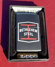 Bethlehem Steel Black Zippo Lighter (New) picture