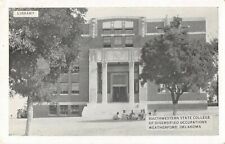 Weatherford OK~Southwestern State College Diversified Occupations~Library~1930s picture