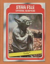 1980 Topps Star Wars Empire Strikes Back #9 Yoda Ex+ picture
