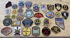Lot Of Police And Security Patches CA AZ NV DC WA picture