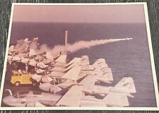 Vintage Grumman A-6 Intruder VA-35 Fired Missile Jet USN Navy 8 x 10 Kodak Photo picture