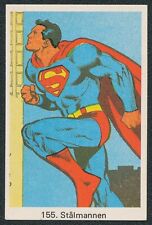 1974-81 SUPERMAN SAMLARSAKER SWEDISH NON-SPORTS CARD #155 EX picture